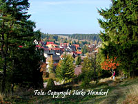 Blick vom Glockenturm Trautenstein